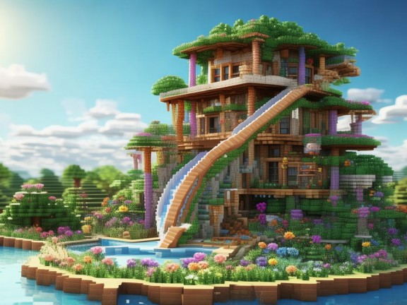 打造夏日清涼樂園，我的世界西瓜布局