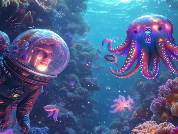 探索海洋與神秘生物，奇幻之旅啟程