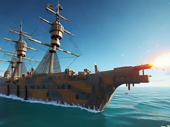 我的世界艦炮，探索無限海域的冒險之旅