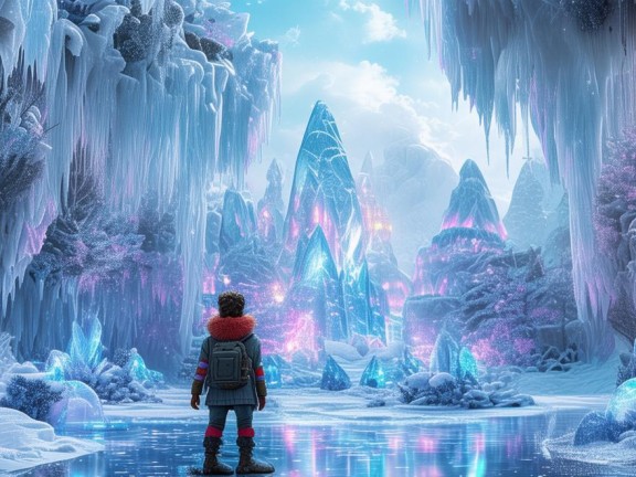 探索夢(mèng)幻冰雪王國，我的冰雪奇緣冒險(xiǎn)之旅
