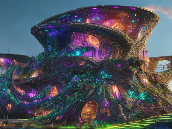 探索我的世界最奇特建筑，奇幻之旅中的無限創(chuàng)意