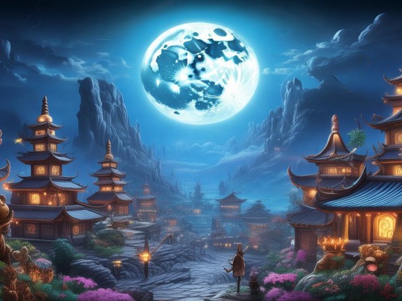 明月莊八，我的奇幻探索與創(chuàng)造之旅