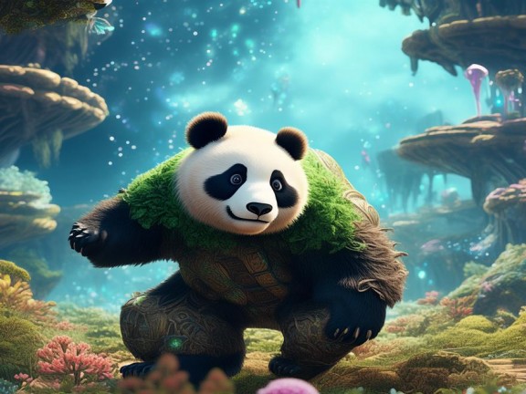 探索與創(chuàng)造的奇妙之旅，我的世界熊貓爺皮膚