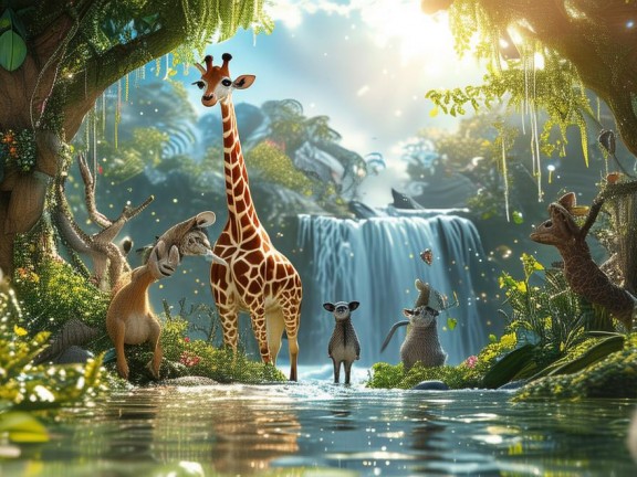 動物世界，探索奇妙的游戲之旅