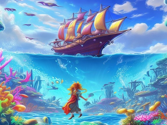 我的世界海洋之星，探索與創(chuàng)造的奇妙之旅  第1張