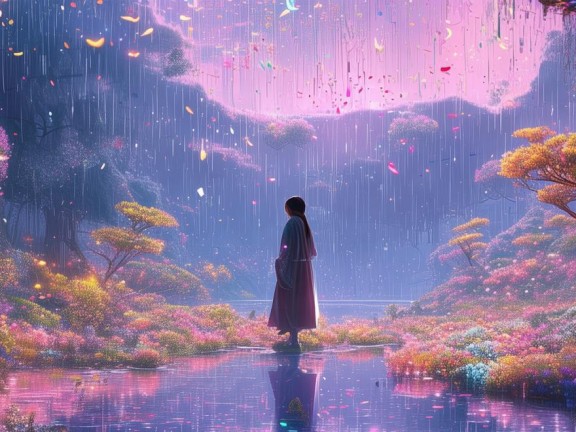 夢幻冒險，單人起床到出生島，探索我的世界花雨庭