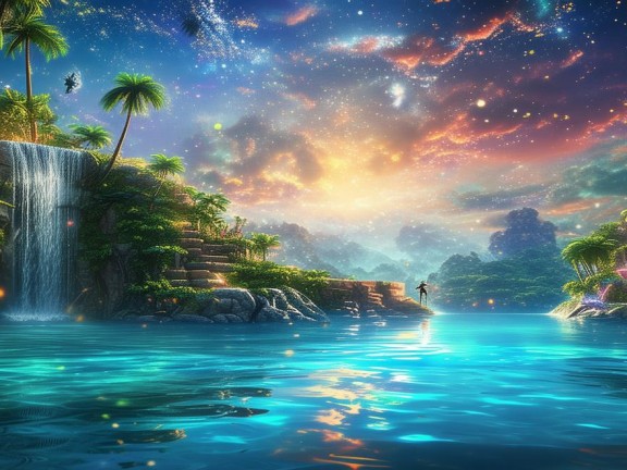 夢幻與現(xiàn)實(shí)交織的冒險(xiǎn)之旅，我的世界小月空島生存完結(jié)