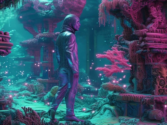 探索神秘的海神之域，我的奇妙世界之旅