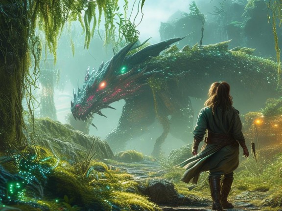 探索奇幻之旅，在我的世界中挖掘龍礦