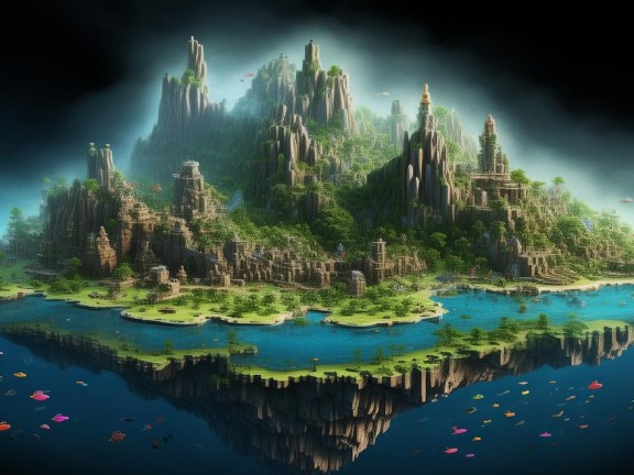 探索無(wú)限創(chuàng)造可能，下載我的世界空島海島地圖
