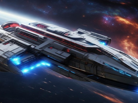 星際戰(zhàn)艦，征服星辰大海，探索未知世界