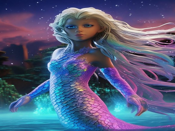 我的世界中神秘怪物，美人魚登場
