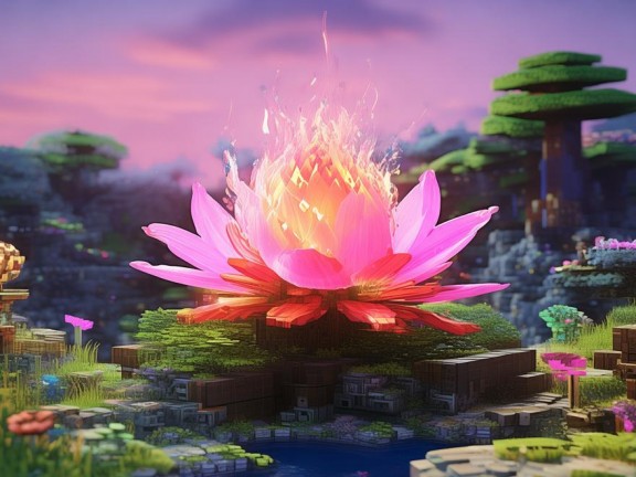 火蓮花自動(dòng)化安逸菌，打造夢幻般的我的世界生存之旅
