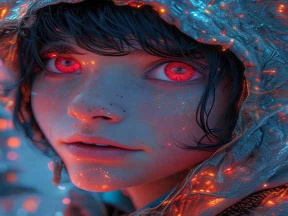 紅瞳下的奇幻之旅，探索我的世界的未知世界