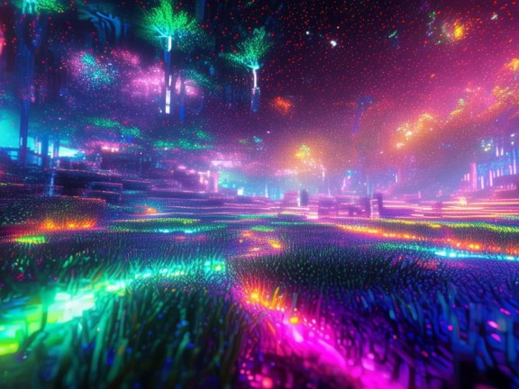我的世界離子效果大揭秘，探索神秘離子世界