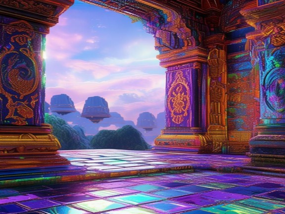 像素世界的奇幻之旅，探索神秘神殿