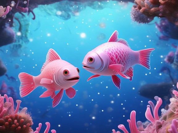 粉魚木魚攜手探索，開啟我的世界冒險之旅