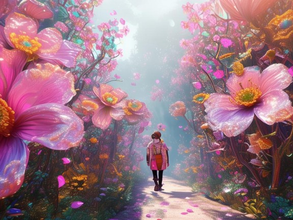 花語之旅，我的世界愛花皮膚探索虛擬世界的美麗