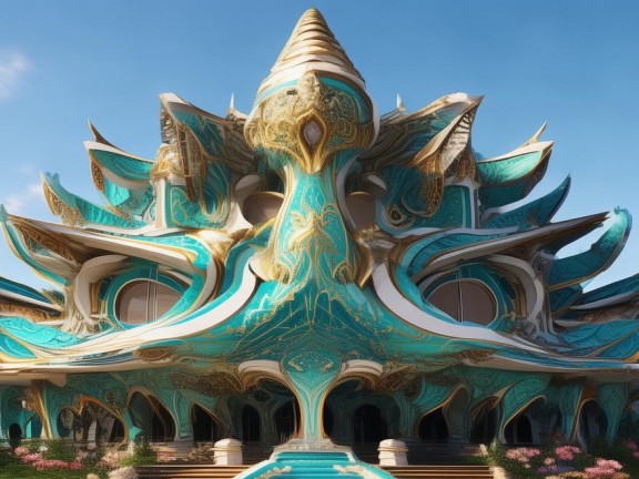 我的世界，打造獨特四角建筑飛檐
