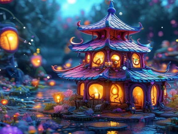 探索與創(chuàng)造的奇妙之旅，我的世界小樓臺