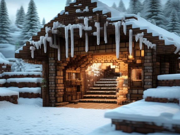 我的世界雪地小屋密道探險(xiǎn)全攻略