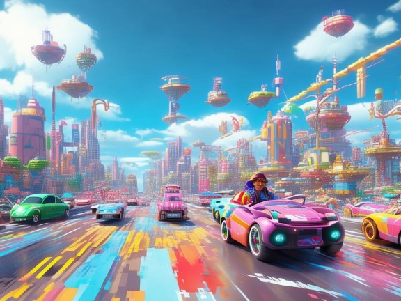 我的世界萬車，創(chuàng)意駕駛之旅無盡可能