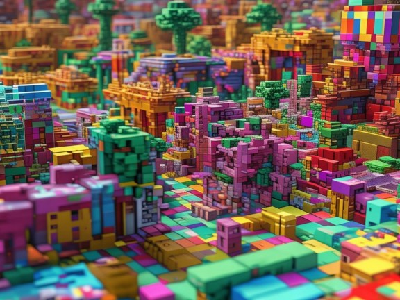 方塊世界，創(chuàng)意無限的我的世界手工制作
