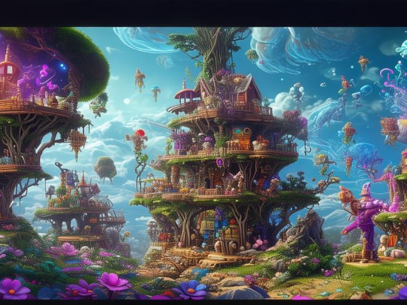 我的世界立體奇妙之旅，探索所有角色的立體世界