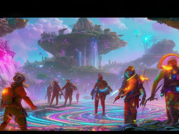 幻境奇緣，探索虛擬網(wǎng)游的奇幻之旅