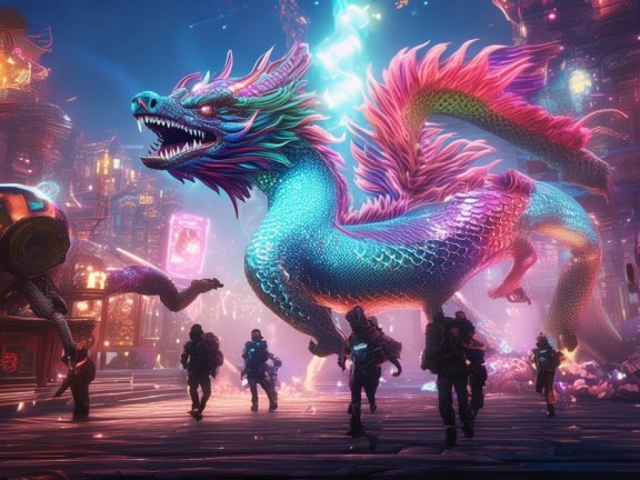 探索超高端年宵游戲，龍舞新春的奇幻之旅