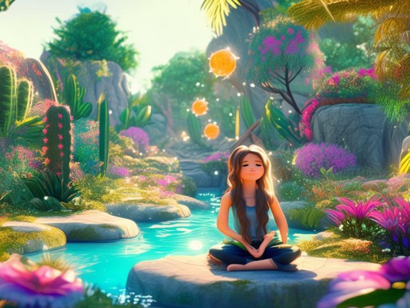 解壓花園，女生的寧靜之旅游戲介紹