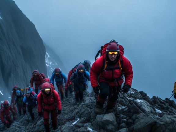 韓國登山隊，探索未知，挑戰(zhàn)極限的冒險之旅