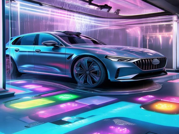 沉浸式洗車新體驗，高端汽車清洗地毯游戲重塑洗車界
