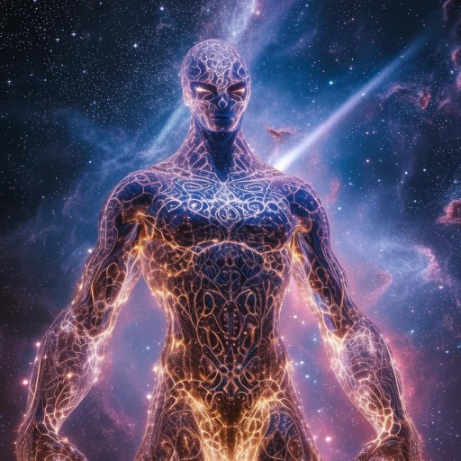 光之巨人，探索宇宙深處的終極力量，揭秘宇宙?zhèn)髡f