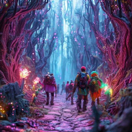 探索禁忌之境的奇幻冒險，被禁的組隊游戲