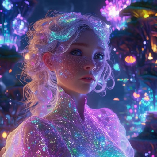 探索夢幻世界，游戲里的虛擬美人奇幻之旅
