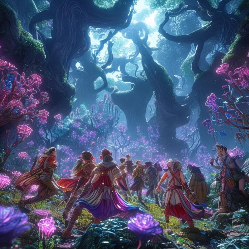 墨殤游戲，組隊探索未知世界的奇幻之旅