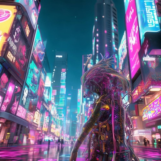 探索未來都市，虛擬人街道游戲奇幻之旅