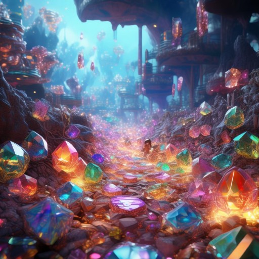 探索寶石世界的奇幻之旅，奇幻寶石游戲虛擬幣