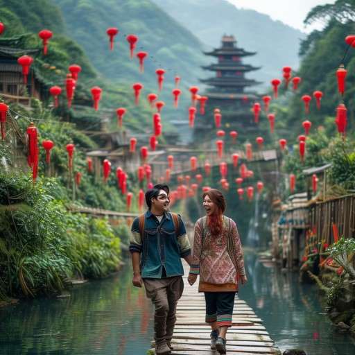 貴州情侶組隊(duì)探索浪漫之旅，奇妙冒險等你來體驗(yàn)