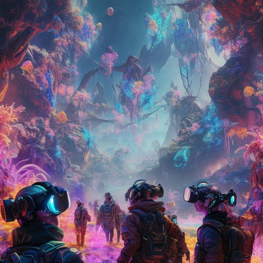 虛擬游戲降臨，探索未知世界的奇幻之旅