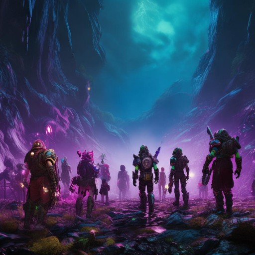 探索未知世界的奇幻冒險，多人組隊RPG游戲