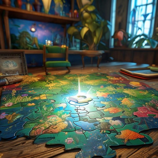 Decompress with Magic: The Game of Jigsaw for Coping with Stress