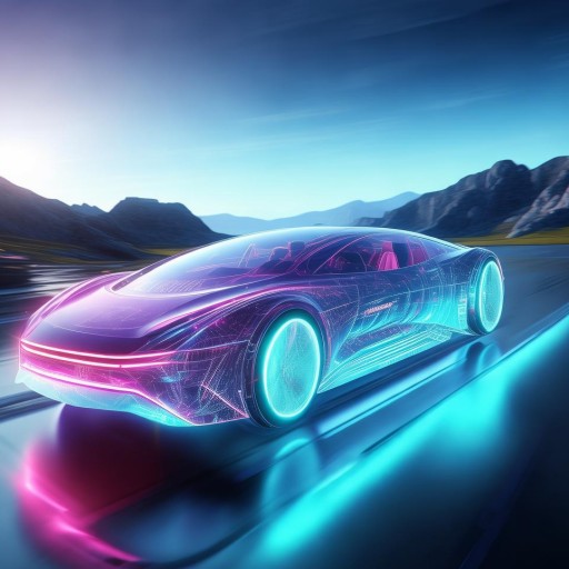 探索未來駕駛，虛擬世界汽車游戲動畫