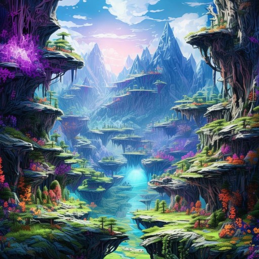 虛擬世界的傳奇誕生，從草稿圖到游戲世界的探索之旅