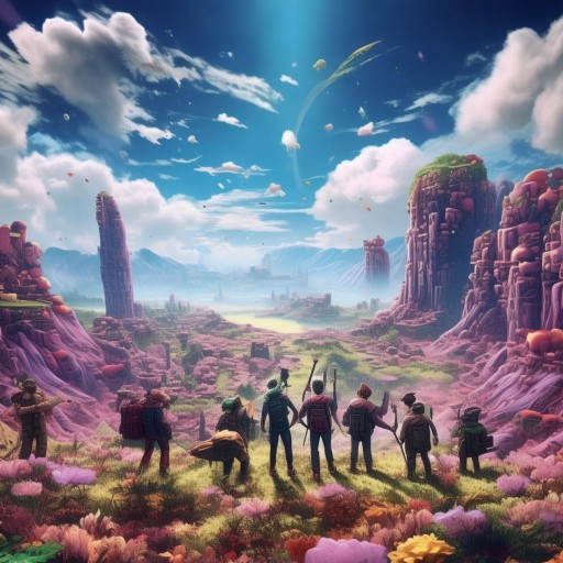 穗穗組隊(duì)探索奇幻世界之旅