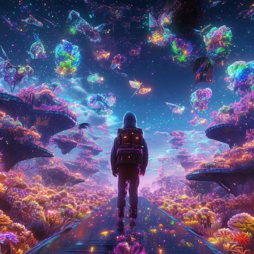 虛擬世界，探索美麗與奇幻的冒險之旅