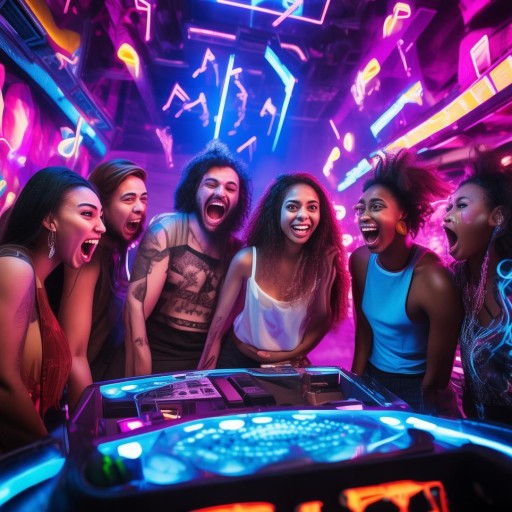 音樂與友誼的激情碰撞，組隊(duì)PK唱歌游戲