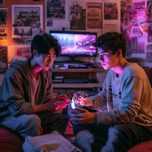 高中室友組隊打游戲，回憶與競技的交織