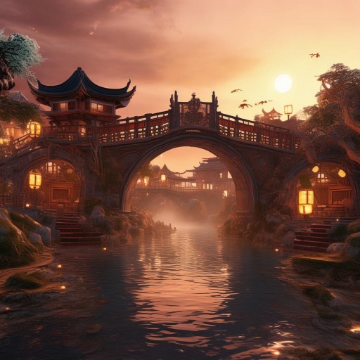 江橋，探索古老橋梁的奇幻虛擬游戲之旅